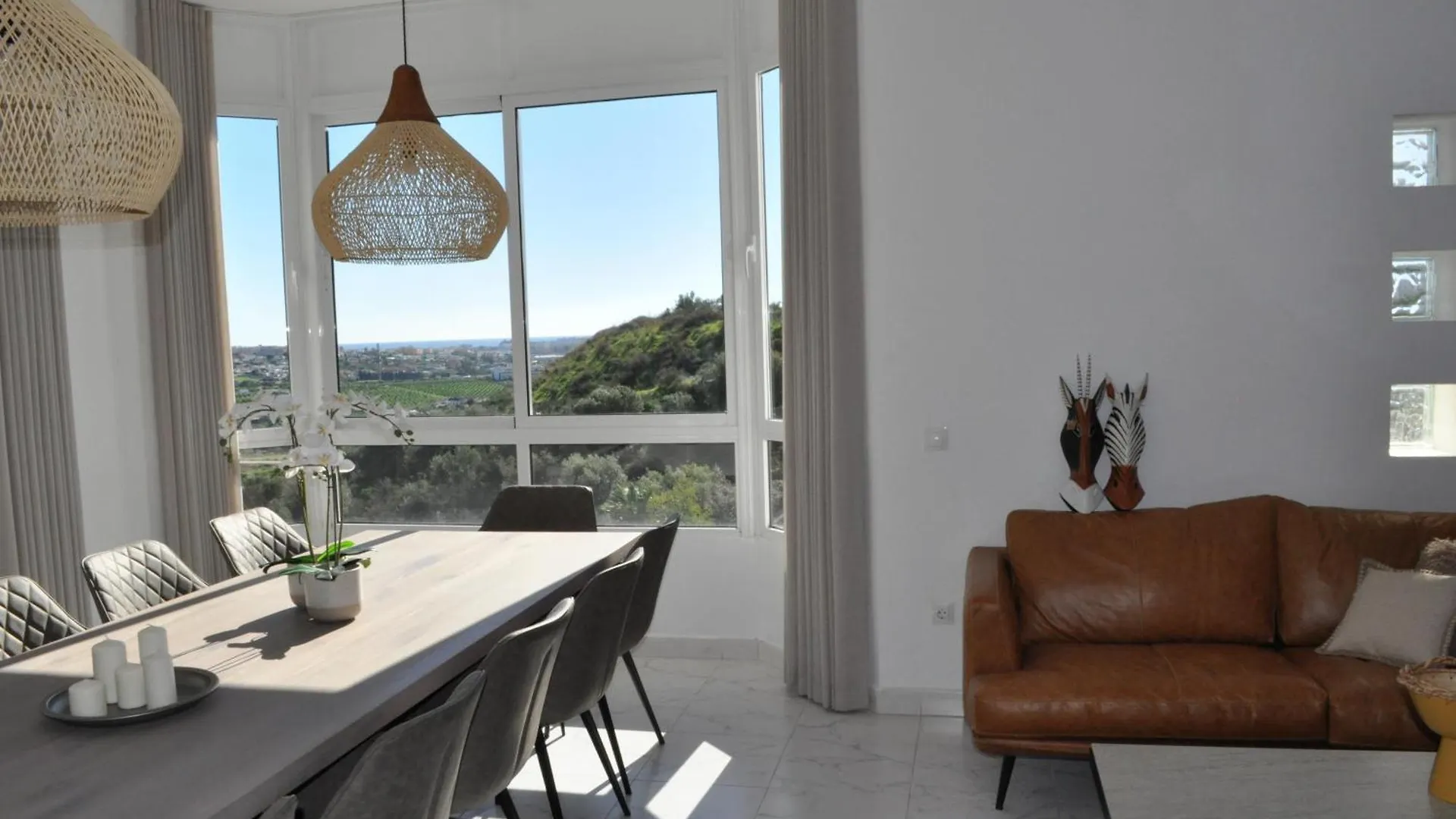 Mijas Golf, Padel, Mountain, Sea View 6 Bedroom Villa Malaga