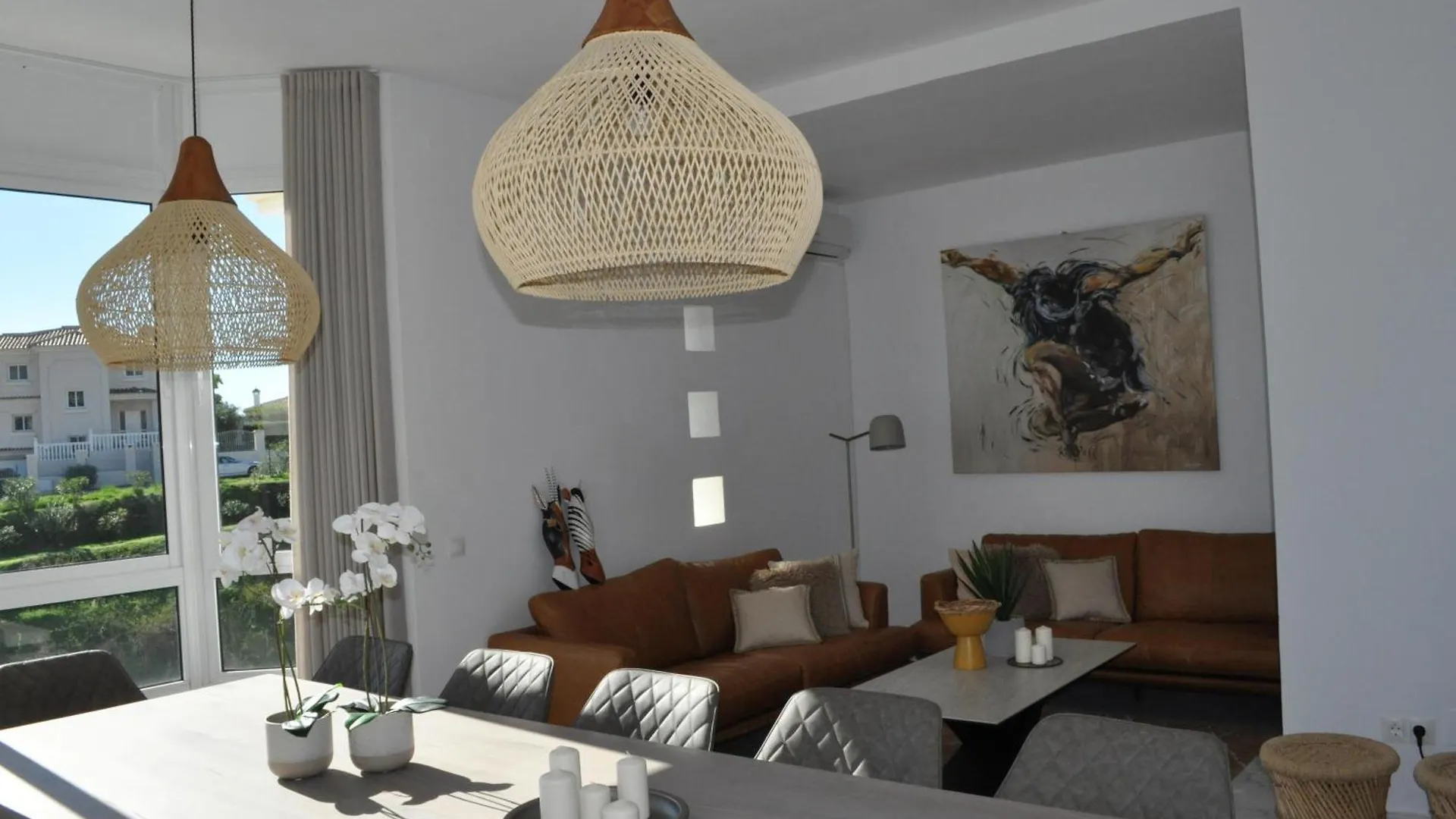 Mijas Golf, Padel, Mountain, Sea View 6 Bedroom Villa Màlaga
